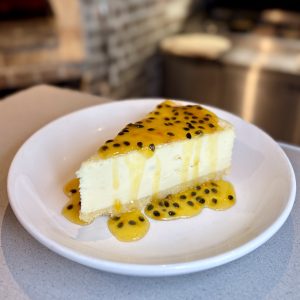 Passionfruit Baked Cheesecake